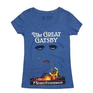 NWT Women's Small Great Gatsby Cover T-shirt by Random House's Out of Print